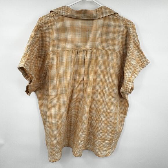 Patagonia Women's Lightweight A/C Shirt Size XL Small Actions Wispy Green - Picture 2 of 10